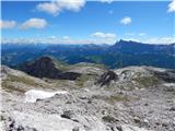 Lech da Sompunt - Rifugio Puez / Puez Hütte